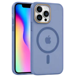 Matte Color MagSafe maska za iPhone 15 Pro – Plava