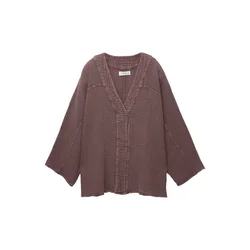 Pull&Bear Bluza čokolada