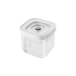 Square food container, plastic, 10.7 x 10.7 x 7.6 cm, 0.32L, Cube -