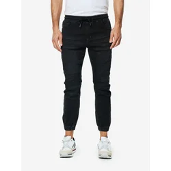 KOROSHI Kavbojke črn denim