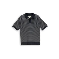 Tom Tailor Muška polo majica 1050100, Crno-bela