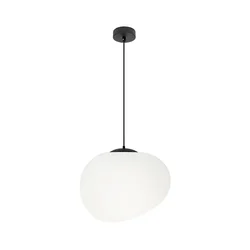 Luster na sajli STONES 1xE27/40W/230V prečnik 25 cm