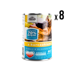 Frendi Suva hrana za pse, Piletina, 1.250g, 8 komada