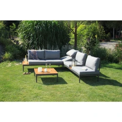 Acamp Lounge Garnitura Acamp, Antracit