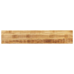 Stolna ploča 180x40x2,5 cm pravokutna masivno grubo drvo manga