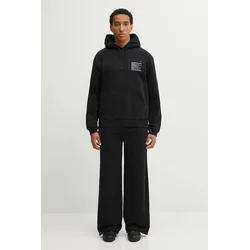 Mikina HELIOT EMIL Photon Hoodie Black L