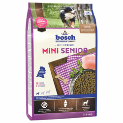 BOSCH hrana za starejše pse malih pasem Mini Senior (nova receptura), 2.5kg