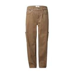 DAN FOX APPAREL Kargo kavbojke Bennet svetlo rjava