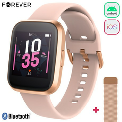 FOREVER pametni sat ForeVigo 2 SW-310 + dodatni remen, Rose Gold