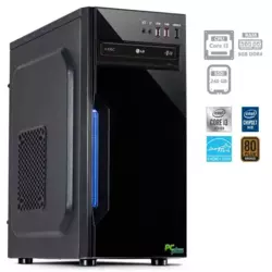 PCPLUS računalnik e-office (Core i3 3.6GHz, 8GB, 240GB SSD, FreeDOS)