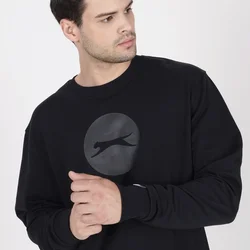 Slazenger Muški duks Classic crewneck, Crni