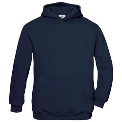 MAJICA HOODED KIDS B&C 280G TAMNO PLAVA 9/11
