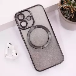 Maska Mag Case Electroplated za iPhone 16 crna