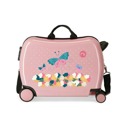 Roll road ABS kofer za decu Orchid pink