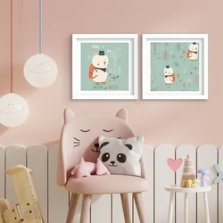 Wallity Slika 2P3333BCT-003, 2 dela, 33 x 68 cm