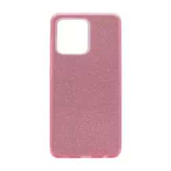 Maska Crystal Dust za Xiaomi Redmi 12C roze.