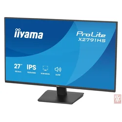 27 Iiyama ProLite X2791HS-B1, IPS, 1920x1080, 100Hz, 1ms MPRT, 1500:1, 350cd/m2, speakers, HDMI/DP