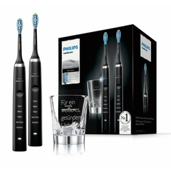 PHILIPS SONICARE električna zobna ščetka DiamondClean (HX9357/87), črna