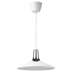 FYRTIOFYRA Visilica, imitacija hroma/bela, 38 cm