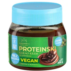 Proteinski kakao krem od lešnika, 200g, Aleksandrija