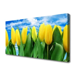 tulup.si Slika na platnu Tulipani cvetje 120x60 cm