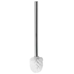 AQUALINE Kromiran WC krtača z ročajem, O 70mm, keramičen material
