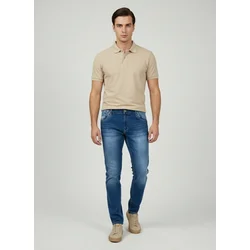 Elit Muške farmerke Slim fit, Plave