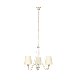 Luster na lancu MALBO 3xE27/15W/230V bež