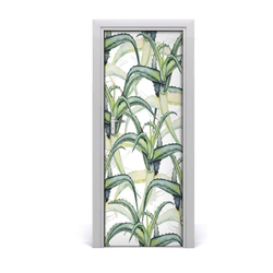 tulup.si Samolepilni tapete na vratih Aloe 75x205 cm