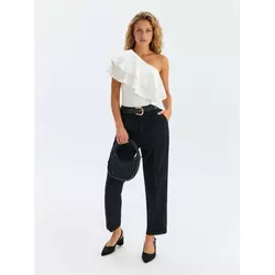 Sinsay - Cigaret pantalone - crno