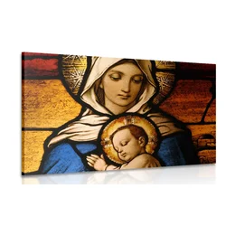 Slika Devica Marija z Jezusom - 90x60