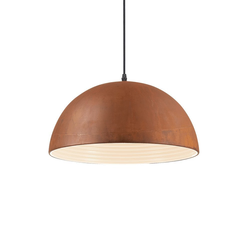 Ideal Lux - luster na sajli FOLK 1xE27/60W/230V, prečnik 40 cm, braon
