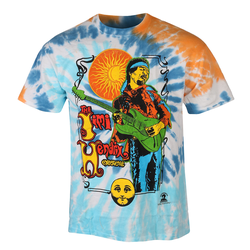 Metal majica moška Jimi Hendrix - SUN MOON EXPERIENCE - LIQUID BLUE - 11975