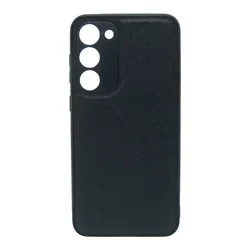 Maska za telefon LEATHER CASE za Samsung S23 Plus, Crna