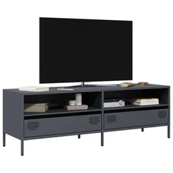 TV ormarić antracit 135 x 39 x 43,5 cm hladno valjani čelik