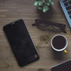 Maska na preklop Nillkin Qin za iPhone 11 Pro crni.