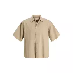 JACK & JONES Srajca JORMONTAUK  temno siva