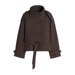 Bershka Prehodna jakna rjava