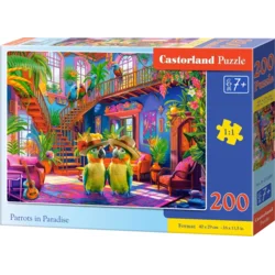 Castorland Puzzle Papige v raju 200 kosov