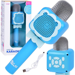JOKOMISIADA Mikrofon za karaoke modre barve