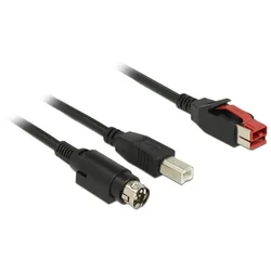 USB kabel DeLOCK 85489 B, 2.0, 3m, črn