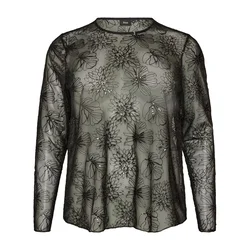Zizzi Bluza MASMIN črna