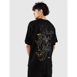 Dolly Noire x Pokemon Eevee Evolution T-Shirt black