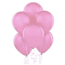 Gumeni baloni svetlo roze Festo 50kom