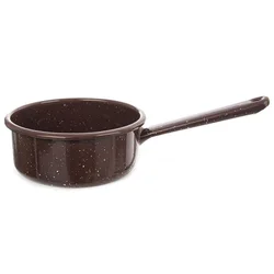 shumee Emajliran kozica RJAVA 14 cm, 900 ml