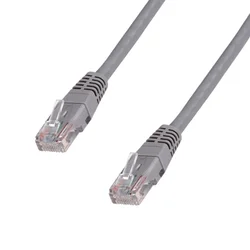 DATACOM Patch kabel UTP Cat6 siv 15m