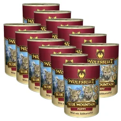 Konzerva Wolfsblut Blue Mountain Puppy 12x395 g