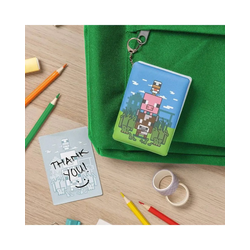 Privezak Paladone - Minecraft - Mini Puffy Notepad Keyring