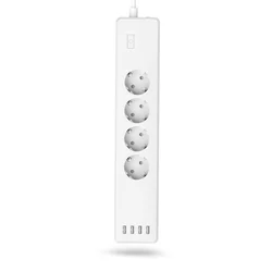 Produžni kabl HAMA WLAN, 4USB utičnice+4 utičnice