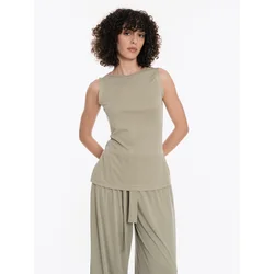 4TAILORS Top Creamy kaki